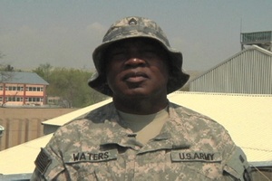 Sgt. 1st Class Bubber Waters Atlanta Hawks Shout Out