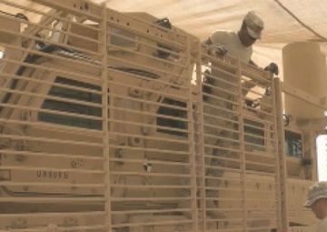 TF Trojan Horse Prepares New MRAP's for Mission - Package, Long