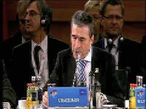 Berlin NATO Press Conference, Part 1