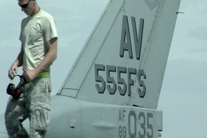 F-16 Squadron Change Out