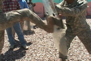 MP's Assist with Riot Control Training