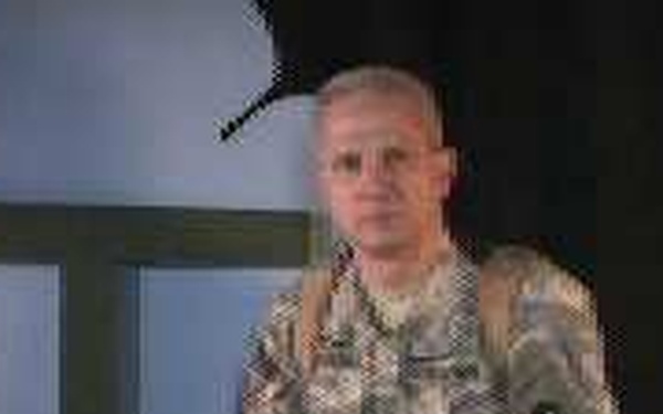 Brig. Gen. Sanders KDAF TV