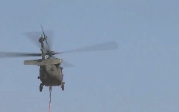 Texas National Guard Fight Fire From the Sky, Day Two - Part 1