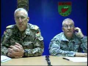 German Army Maj. Gen. Markus Kneip and Army Brig. Gen. Sean P. Mulholland, Part 1