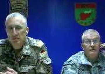 German Army Maj. Gen. Markus Kneip and Army Brig. Gen. Sean P. Mulholland, Part 1