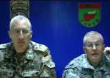 German Army Maj. Gen. Markus Kneip and Army Brig. Gen. Sean P. Mulholland, Part 2