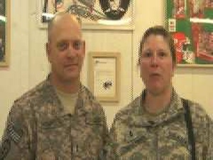 1st Lt. Cathy Zimmerman, 1st Lt. Steven Thompson