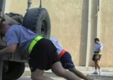 Humvee Push and Pull Competition