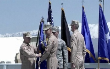 455th AEW Change of Command