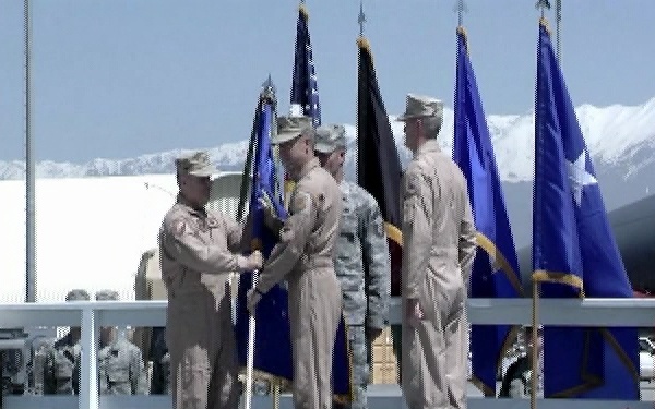 455th AEW Change of Command