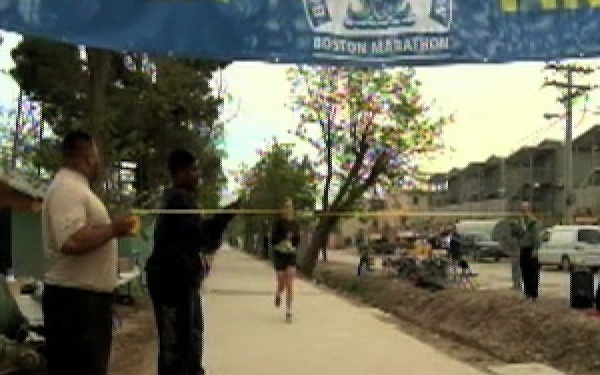 Boston Marathon Comes to Bagram Airfield Afghanistan