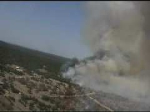 Texas Wildfires - Oasis Pipeline Fire