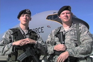 Pittsburgh Pirates Shout out- Staff Sgt. Allan Stewart and Airman 1st Class Jeremy Shoup
