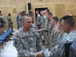 Wounded Troopers Return To Iraq