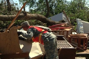 Alabama Guard Search and Recovery Missions in Tuscaloosa