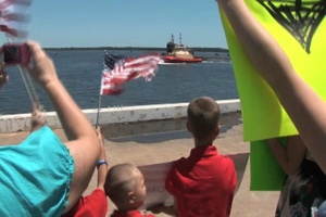 USS Florida Arrives at Naval Submarine Base Kings Bay