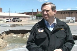 Sen. Mark Kirk Interview in Cairo, Ill.