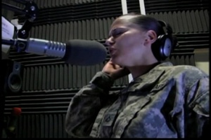 Soldier Sings in Iraq