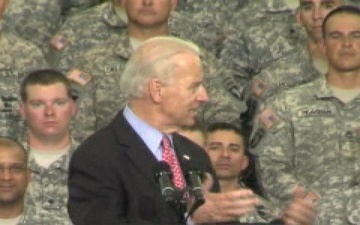 President Obama and Vice President Biden at Fort Campbell, Part 1