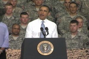 President Obama and Vice President Biden at Fort Campbell, Part 2