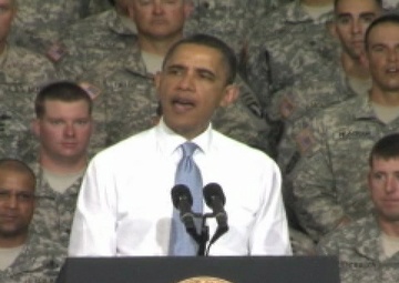 President Obama and Vice President Biden at Fort Campbell, Part 2
