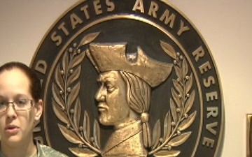 Soldiers Celebrate Army Reserve Birthday interview part 1