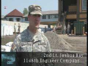 1138th Build Sandbag Canal