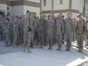 Reenlistment and Patch Ceremony with GEN Petraeus