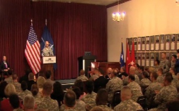 NATO Secretary General Visits Texas National Guard - B-roll