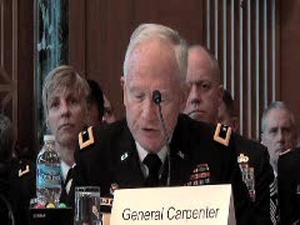 Senate Appropriations Committee Hearing: Maj. Gen. Raymond Carpenter