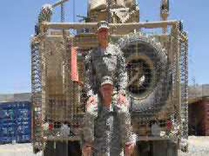 Sgt. Steve Rickenbaug and Cpl. Colarik Cleveland Indians Shout Out