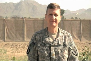 Maj. Jeremy Gulley's Greeting to New Enlistees at Huntington North High School