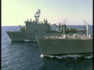 Replenishment at Sea USS Bataan (LHD 5)