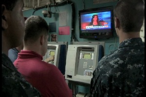 Sailors Learn of Osama Bin Laden's Death
