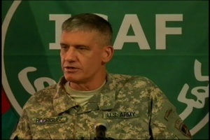 ISAF Press Conference, Part 1