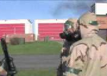 North Dakota Air Guard trains in Contamination Control Area(CCA)
