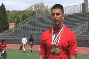 San Antonio's Marine Veteran Sgt. Jose Gonzales Competes at Warrior Games