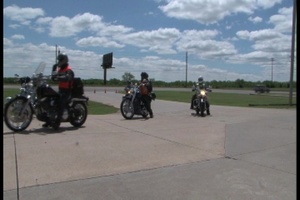 90th Troop Command Ride For Safety - Broll, Part 1