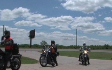 90th Troop Command Ride For Safety - Broll, Part 1