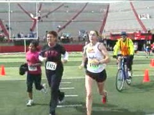 Airman 1st Class Emily Swetzer Female National Guard Marathon Winner