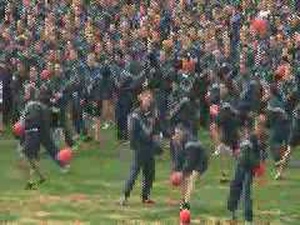 USAFA Attempts to Break Dodgeball Record