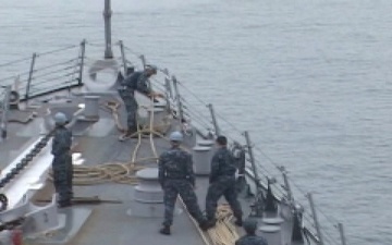 USS Fitzgerald DV Underway