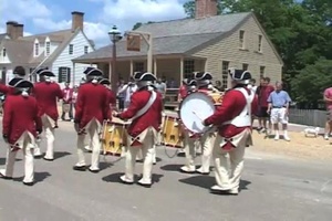 Old Guard Fife and Drum Corps on parade