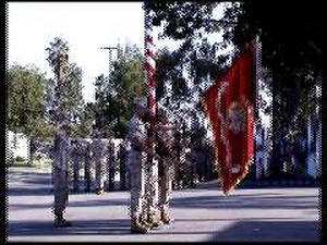 1st Marine Division Battle Streamer and Memorial Colors Ceremony