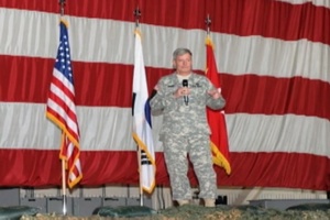 Spotlight Korea: Gen. Walter Sharp Visits Wolf Pack