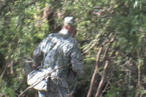 Oklahoma National Guardsmen Assist in Search for Missing Boy - Part 1