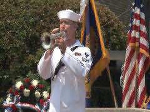 Submarine Veterans  of WWII Memorial Service at SUBLRNFAC