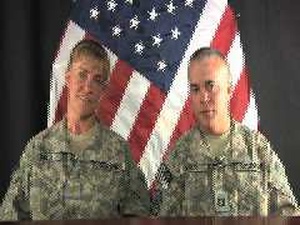 Maj. Lisa Maly, Capt. Sean Maly
