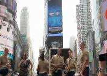 Marine Band Sings Beautiful Girl During Fleet Week New York 2011