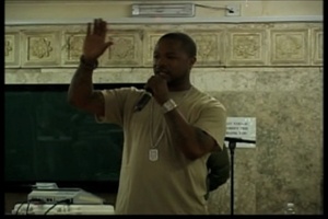 Xzibit Performs for the Troops